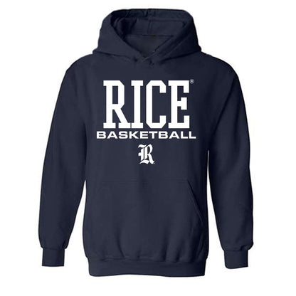Rice - NCAA Women's Basketball : Louann Battiston - Classic Shersey Hooded Sweatshirt-0