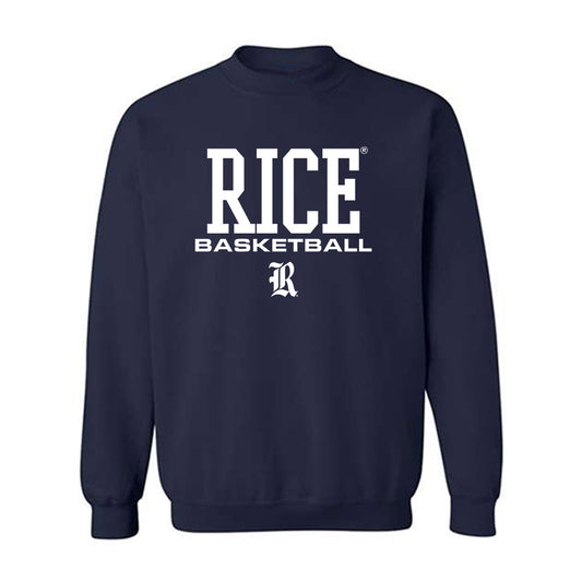 Rice - NCAA Women's Basketball : Hailey Adams - Classic Shersey Crewneck Sweatshirt-0