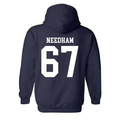 Rice - NCAA Football : Luke Needham - Classic Shersey Hooded Sweatshirt-1