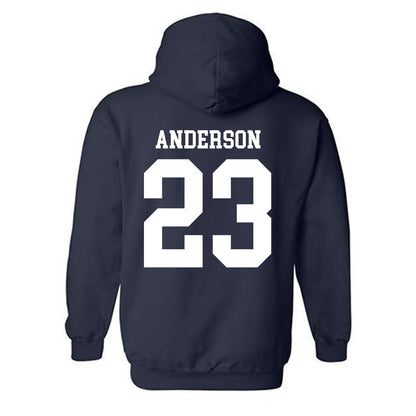 Rice - NCAA Men's Basketball : Nick Anderson - Classic Shersey Hooded Sweatshirt-1
