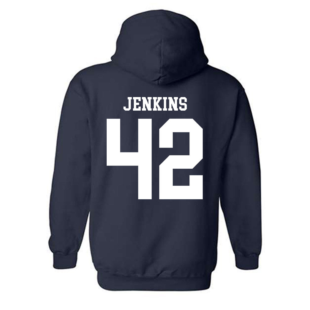 Rice - NCAA Football : DeReyon Jenkins - Classic Shersey Hooded Sweatshirt-1