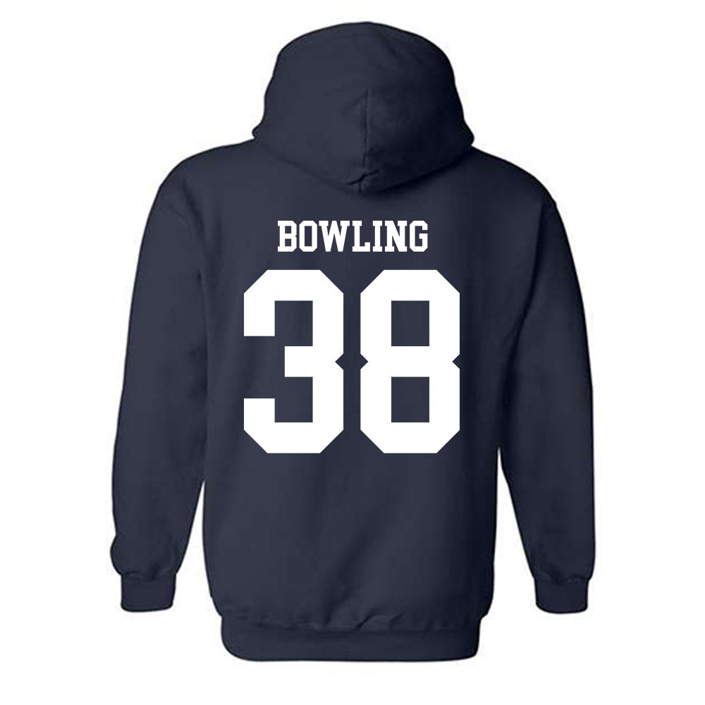 Rice - NCAA Football : Shepherd Bowling - Classic Shersey Hooded Sweatshirt-1
