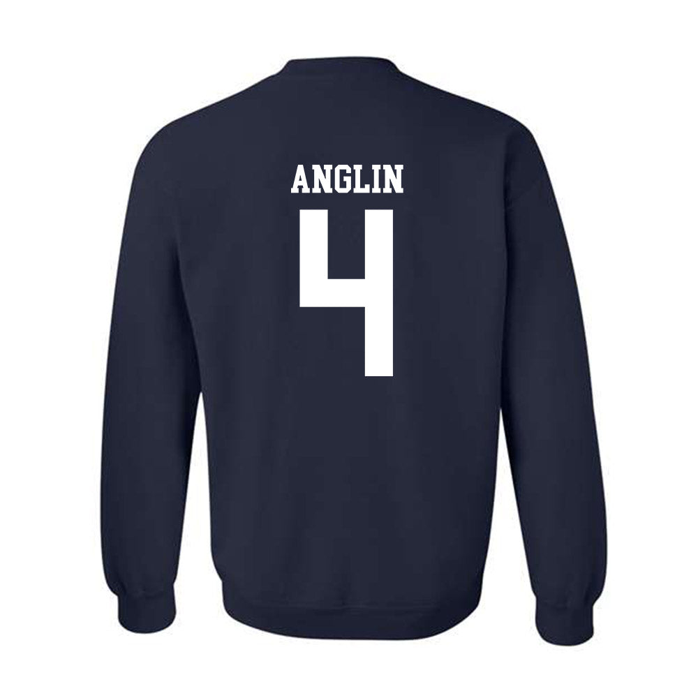 Rice - NCAA Men's Basketball : Denver Anglin - Classic Shersey Crewneck Sweatshirt-1