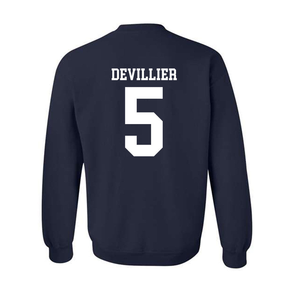 Rice - NCAA Football : Drew Devillier - Classic Shersey Crewneck Sweatshirt-1