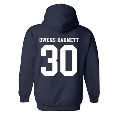 Rice - NCAA Women's Basketball : Jazzy Owens-Barnett - Classic Shersey Hooded Sweatshirt