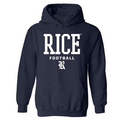 Rice - NCAA Football : Conor Hunt - Hooded Sweatshirt Classic Shersey