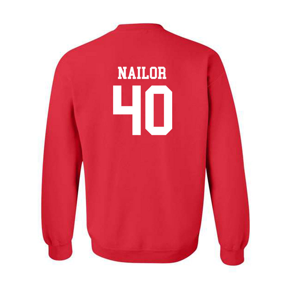 Rutgers - NCAA Baseball : Jager Nailor - Classic Shersey Crewneck Sweatshirt-1