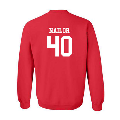 Rutgers - NCAA Baseball : Jager Nailor - Classic Shersey Crewneck Sweatshirt-1