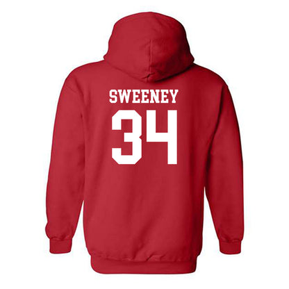 Rutgers - NCAA Baseball : Jack Sweeney - Classic Shersey Hooded Sweatshirt-1