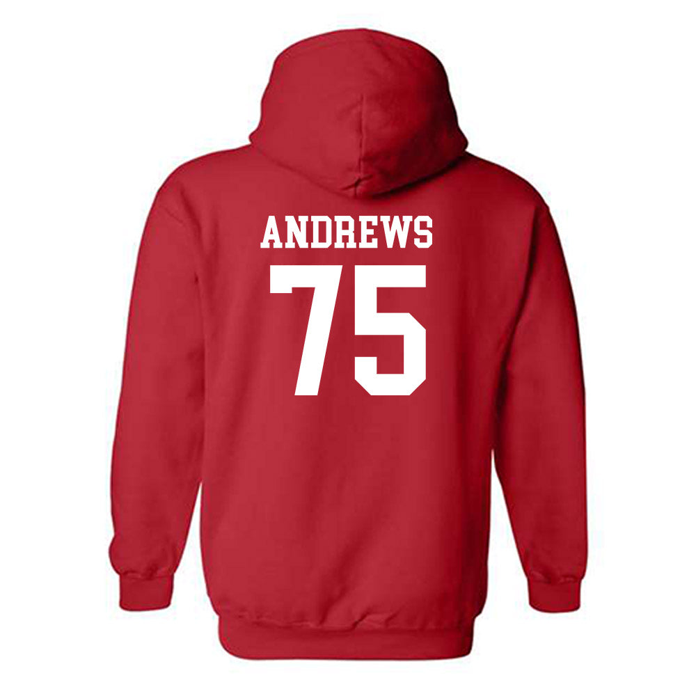 Rutgers - NCAA Football : Raynor Andrews - Hooded Sweatshirt