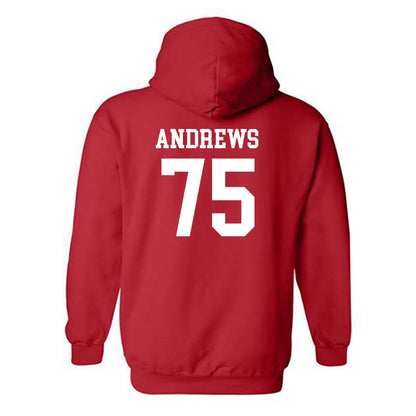 Rutgers - NCAA Football : Raynor Andrews - Hooded Sweatshirt