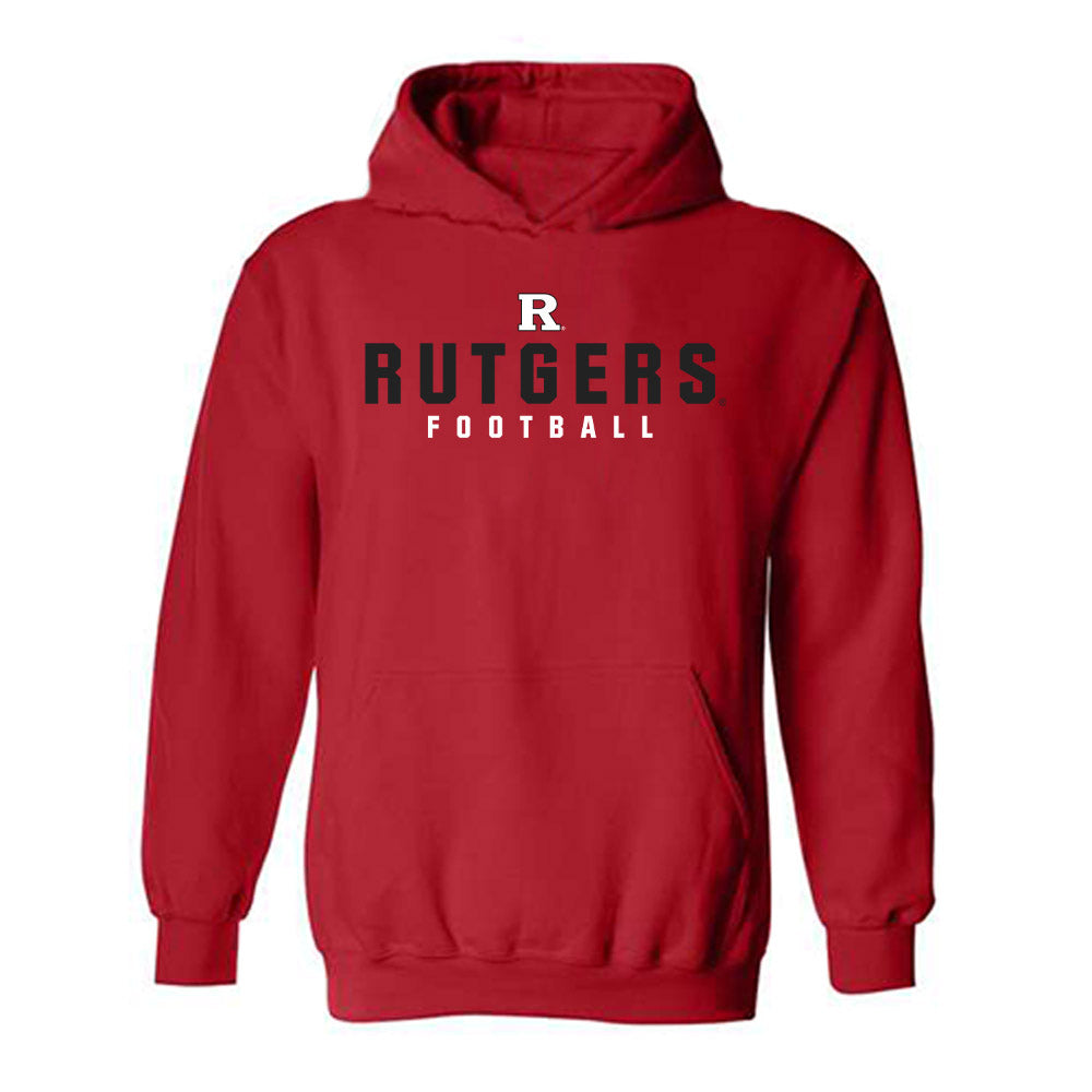 Rutgers - NCAA Football : Noah Shaw - Classic Shersey Hooded Sweatshirt