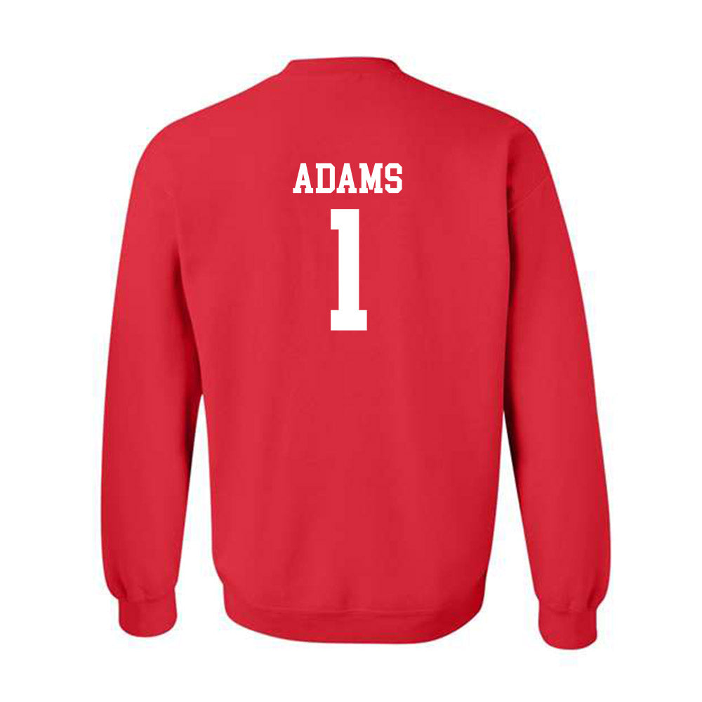 Rutgers - NCAA Women's Basketball : Destiny Adams - Classic Shersey Crewneck Sweatshirt-1