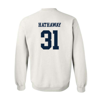 Xavier - NCAA Women's Lacrosse : Genevieve Hathaway - Classic Shersey Crewneck Sweatshirt-1