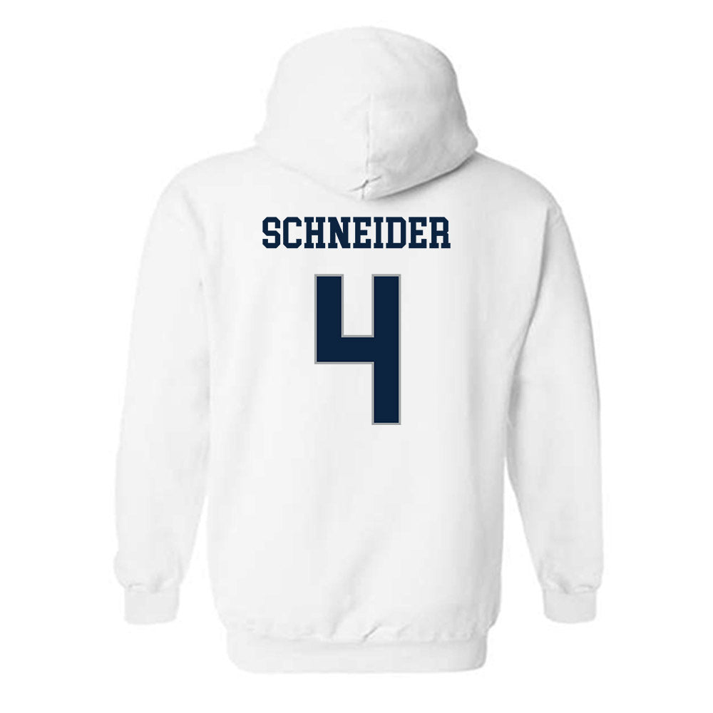 Xavier - NCAA Women's Lacrosse : Paige Schneider - Classic Shersey Hooded Sweatshirt-1