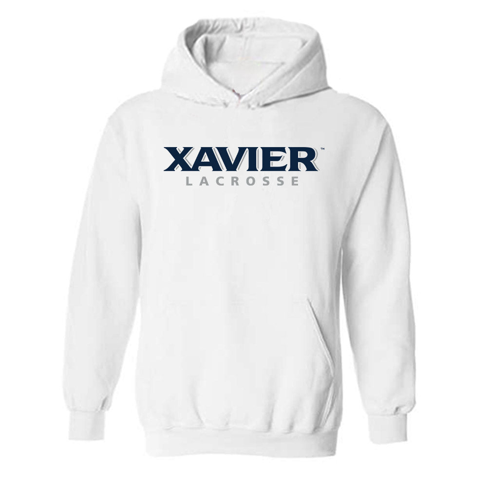 Xavier - NCAA Women's Lacrosse : Riley Ohrel - Classic Shersey Hooded Sweatshirt-0