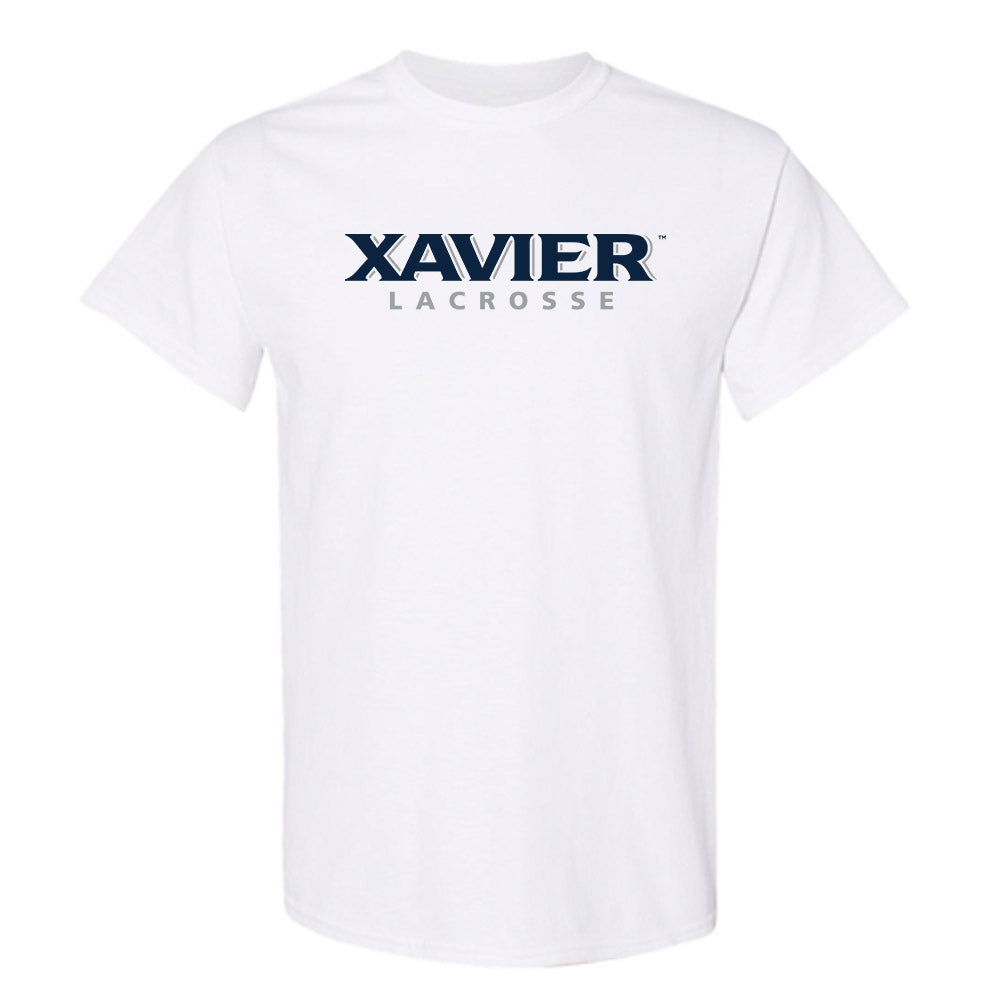 Xavier - NCAA Women's Lacrosse : Summer Larrabee - Classic Shersey T-Shirt-0