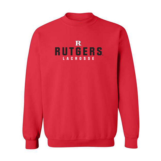 Rutgers - NCAA Men's Lacrosse : Ross Scott - Crewneck Sweatshirt Classic Fashion Shersey
