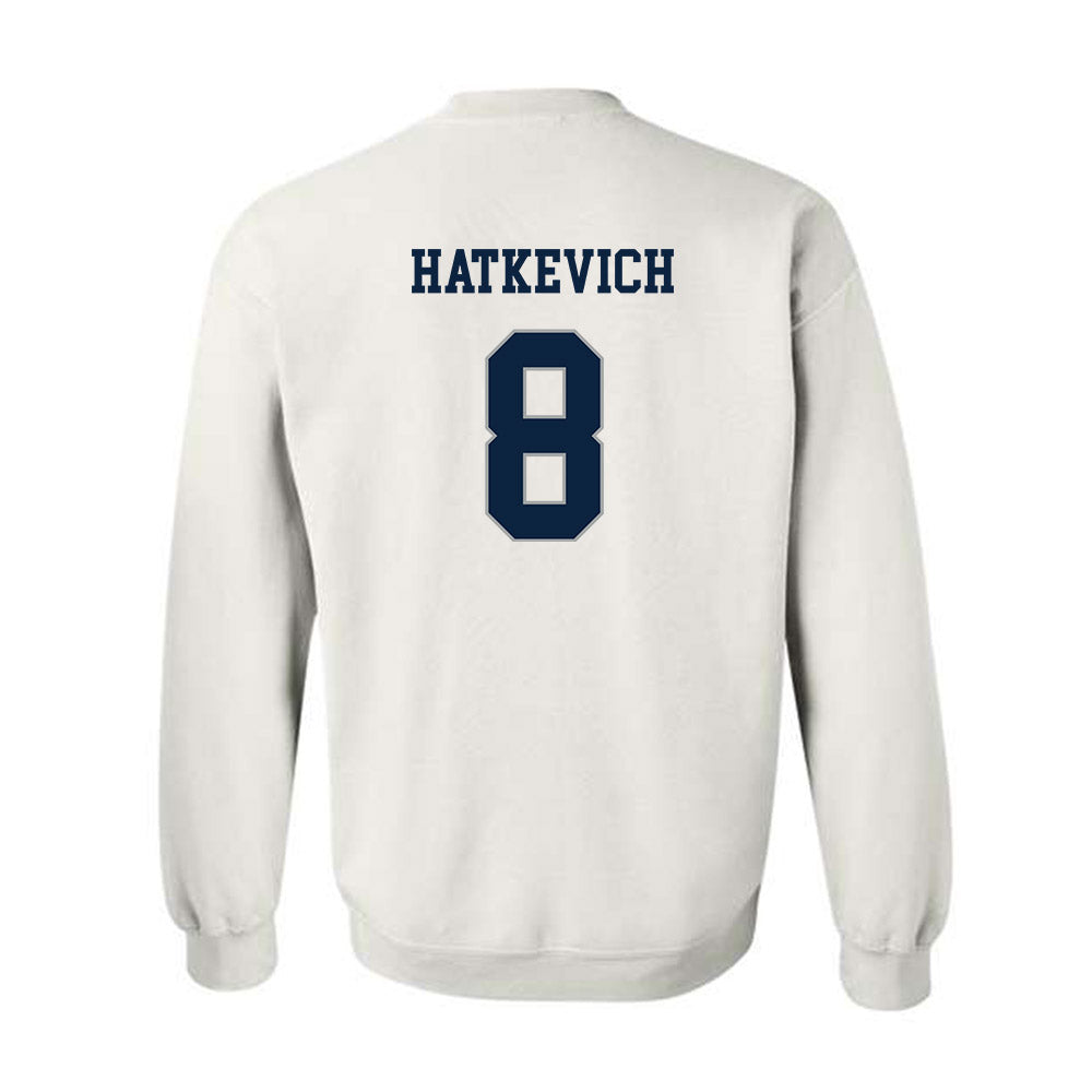Xavier - NCAA Women's Volleyball : Macy Hatkevich - Classic Shersey Crewneck Sweatshirt-1