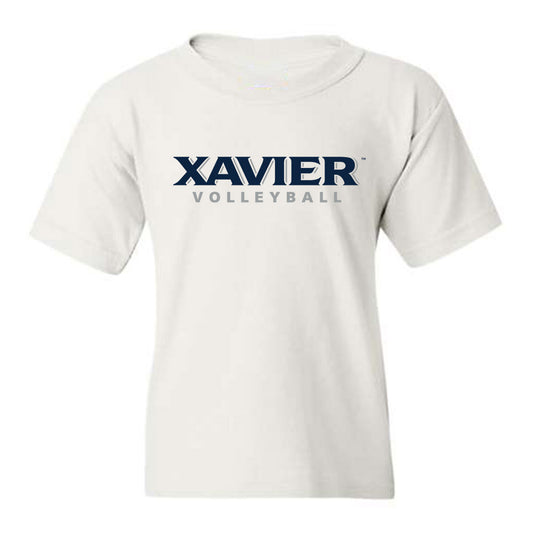 Xavier - NCAA Women's Volleyball : Margo Kemp - Youth T-Shirt