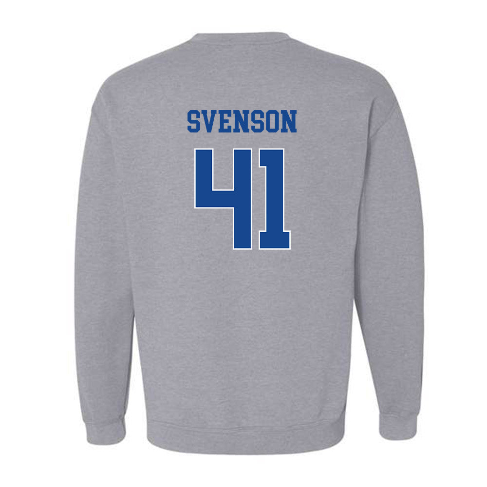 Seton Hall - NCAA Baseball : Steven Svenson - Classic Shersey Crewneck Sweatshirt-1