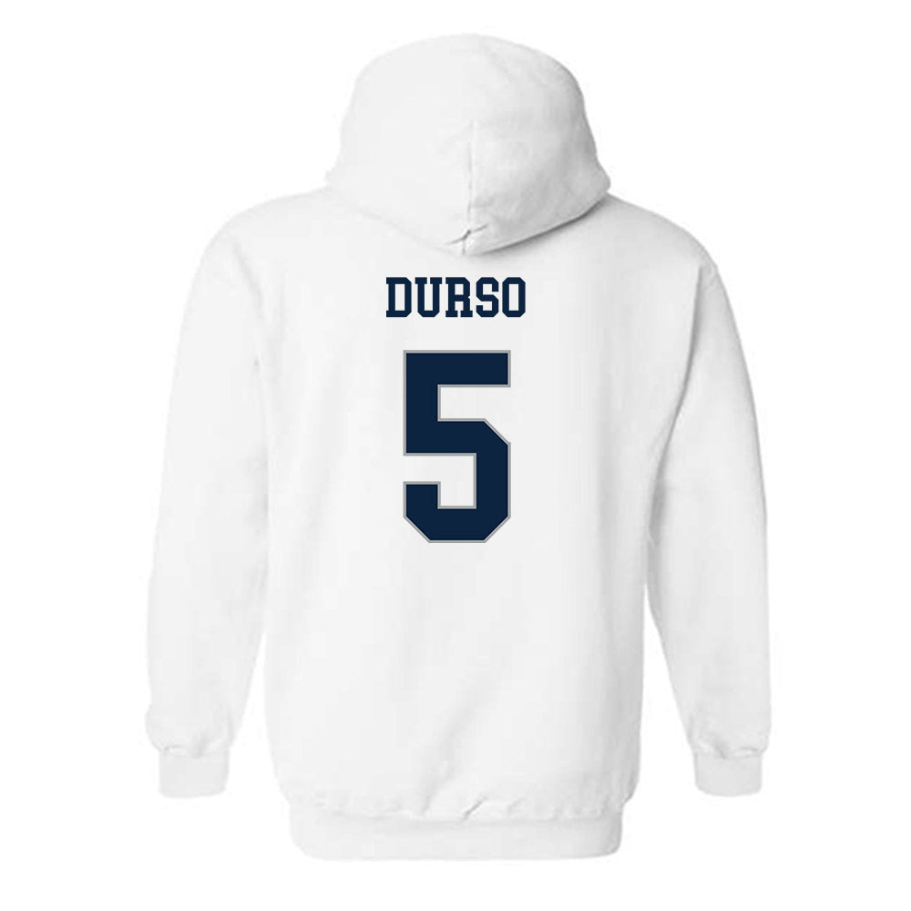 Xavier - NCAA Men's Soccer : Ryan Durso - Classic Shersey Hooded Sweatshirt-1