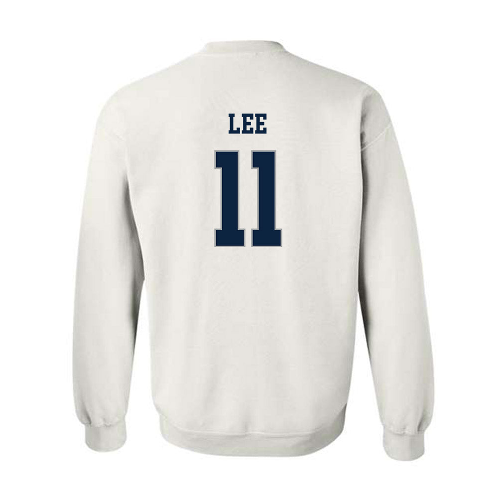 Xavier - NCAA Men's Soccer : Gun Lee - Classic Shersey Crewneck Sweatshirt-1