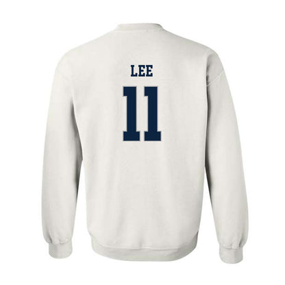 Xavier - NCAA Men's Soccer : Gun Lee - Classic Shersey Crewneck Sweatshirt-1