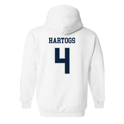 Xavier - NCAA Women's Soccer : Kyra Hartogs - Classic Shersey Hooded Sweatshirt-1