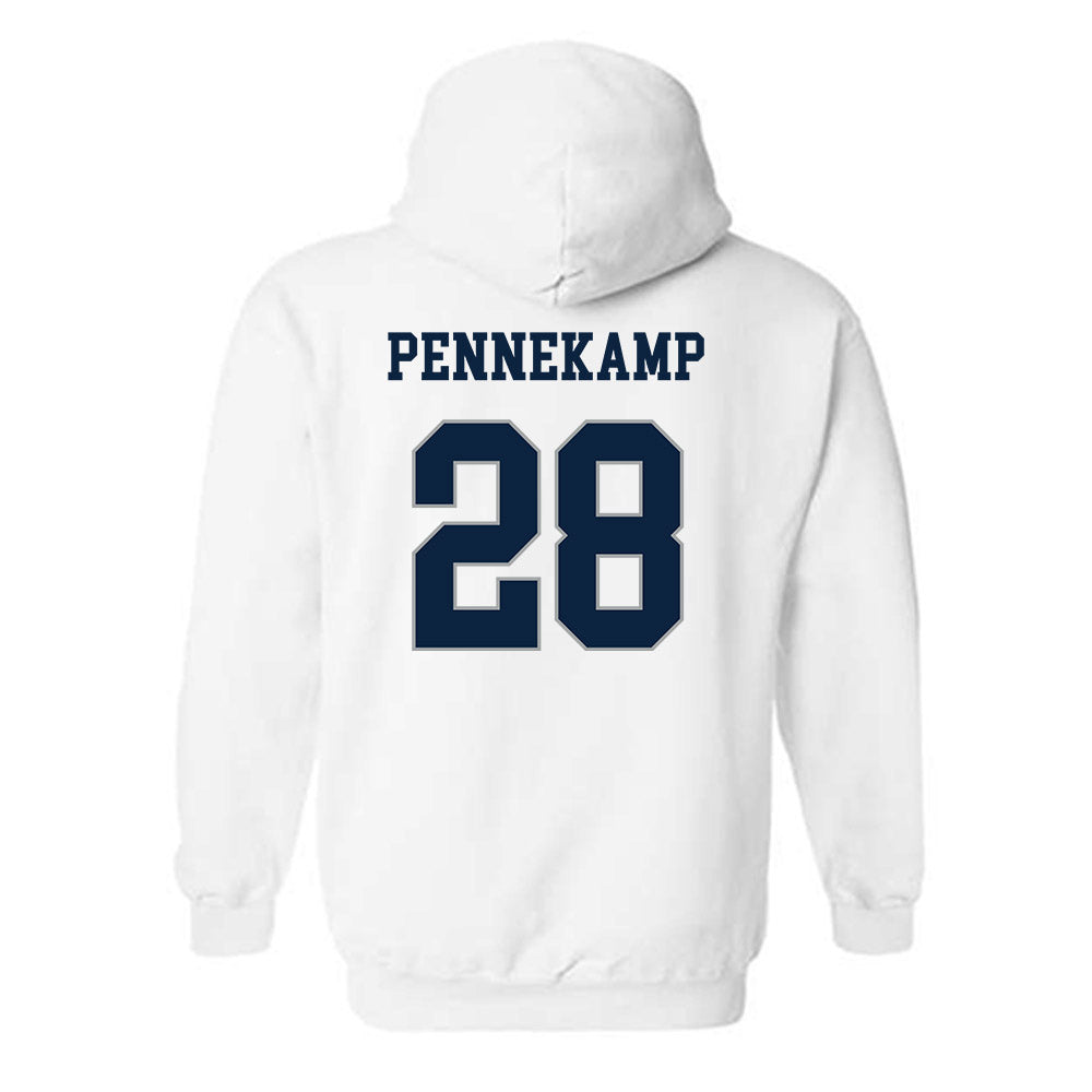 Xavier - NCAA Women's Soccer : Presley Pennekamp - Classic Shersey Hooded Sweatshirt-1