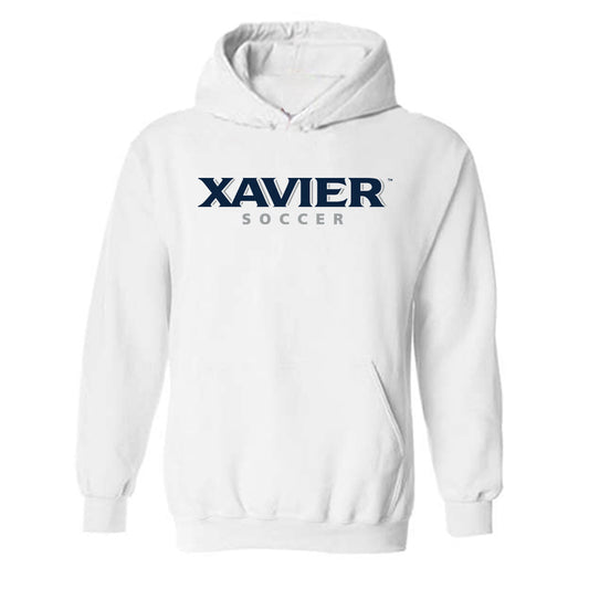 Xavier - NCAA Men's Soccer : Jabari De coteau - Classic Shersey Hooded Sweatshirt-0