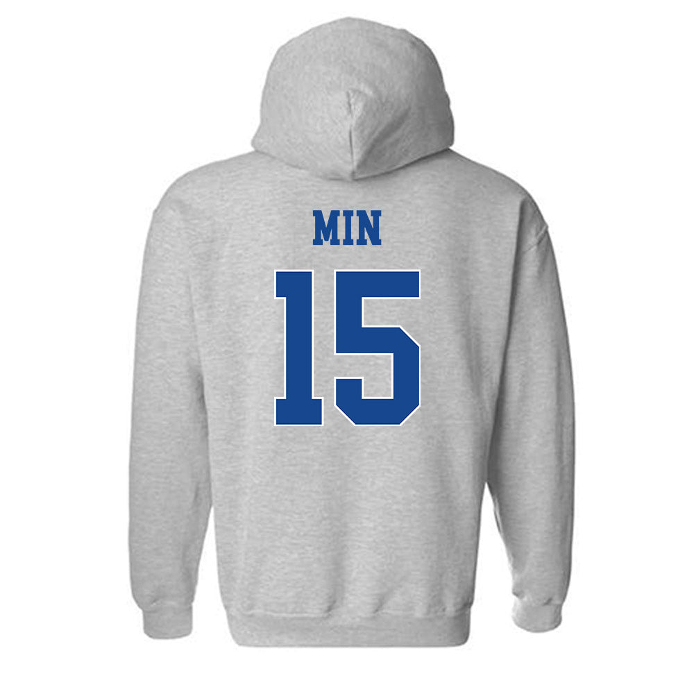 Seton Hall - NCAA Men's Soccer : Joseph Min - Classic Shersey Hooded Sweatshirt-1