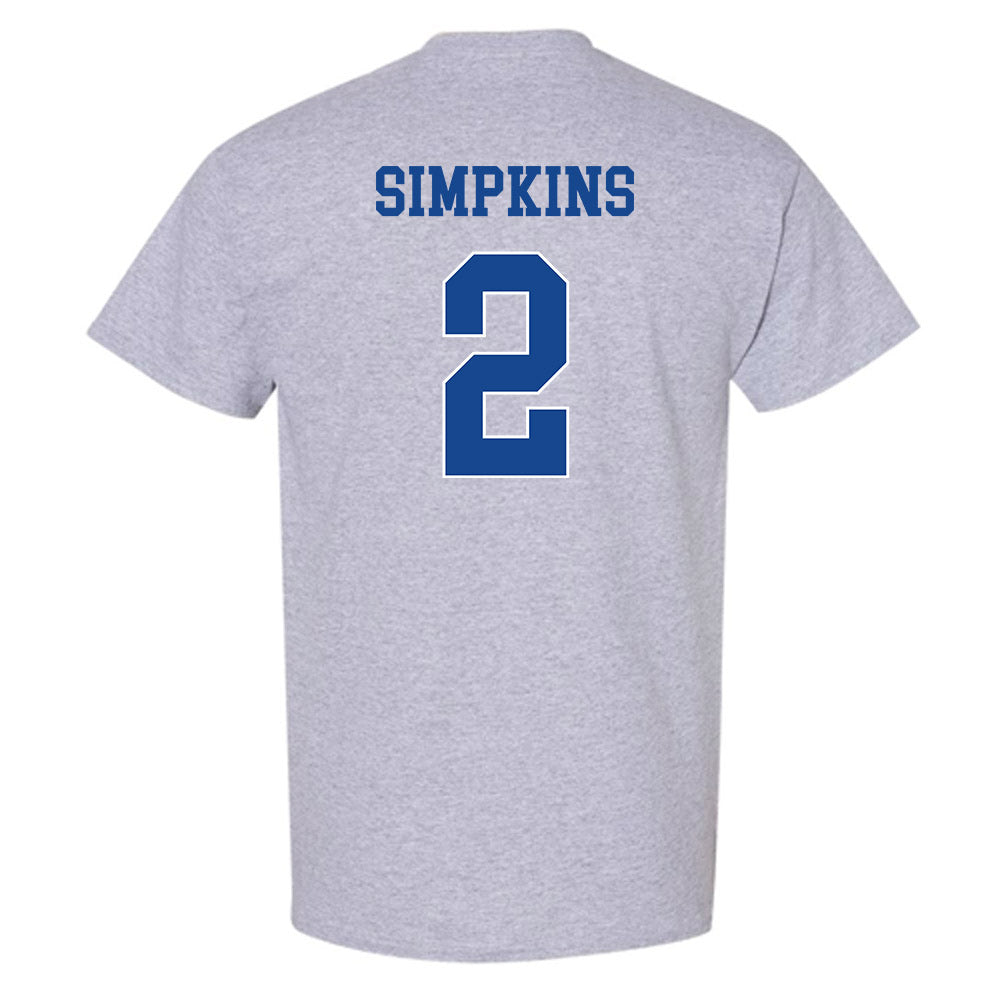 Seton Hall - NCAA Men's Basketball : Tajuan Simpkins - Classic Shersey T-Shirt-1