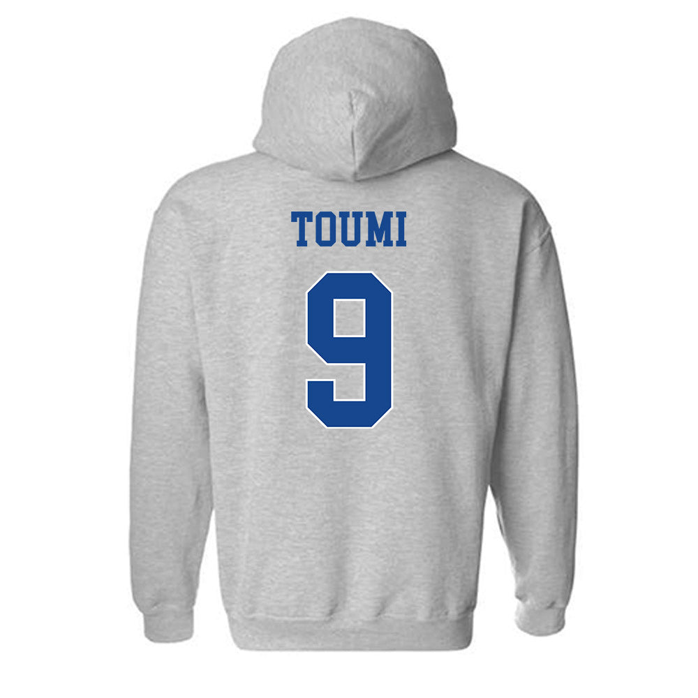 Seton Hall - NCAA Men's Basketball : Yacine Toumi - Classic Shersey Hooded Sweatshirt-1