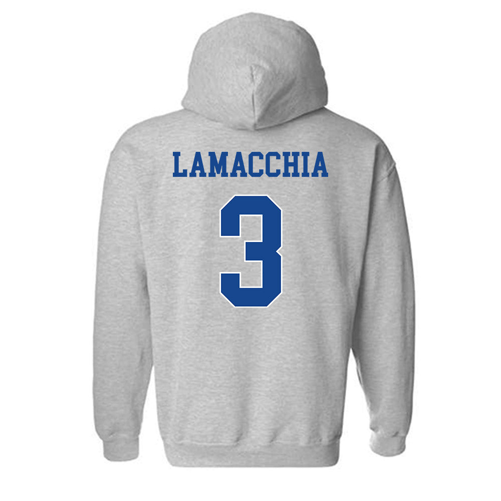 Seton Hall - NCAA Women's Volleyball : Faith LaMacchia - Hooded Sweatshirt Classic Shersey