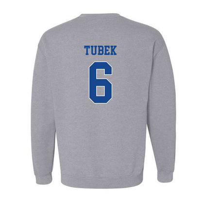 Seton Hall - NCAA Men's Basketball : David Tubek - Classic Shersey Crewneck Sweatshirt-1