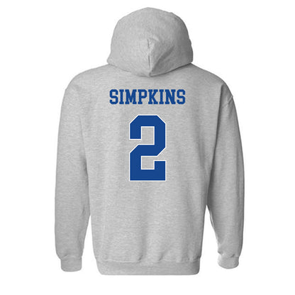 Seton Hall - NCAA Men's Basketball : Tajuan Simpkins - Classic Shersey Hooded Sweatshirt-1