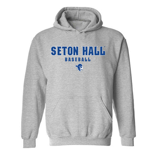 Seton Hall - NCAA Baseball : Matt Pontari - Classic Shersey Hooded Sweatshirt-0