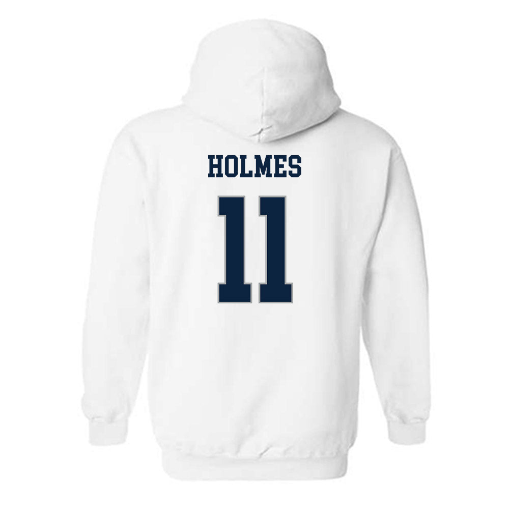 Xavier - NCAA Women's Basketball : Phoebe Holmes - Classic Shersey Hooded Sweatshirt-1