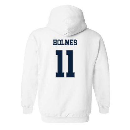 Xavier - NCAA Women's Basketball : Phoebe Holmes - Classic Shersey Hooded Sweatshirt-1