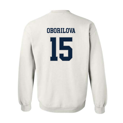 Xavier - NCAA Women's Basketball : Petra Oborilova - Classic Shersey Crewneck Sweatshirt-1