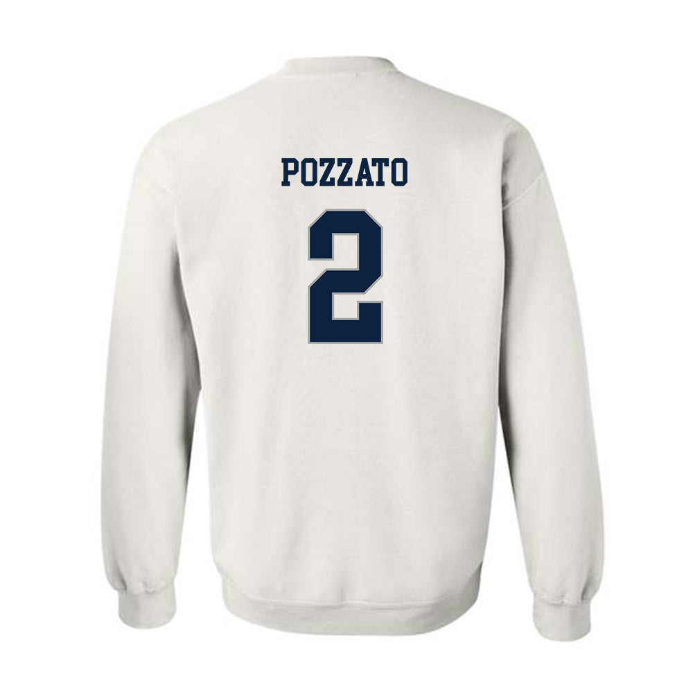Xavier - NCAA Men's Basketball : Gabriel Pozzato - Classic Shersey Crewneck Sweatshirt-1