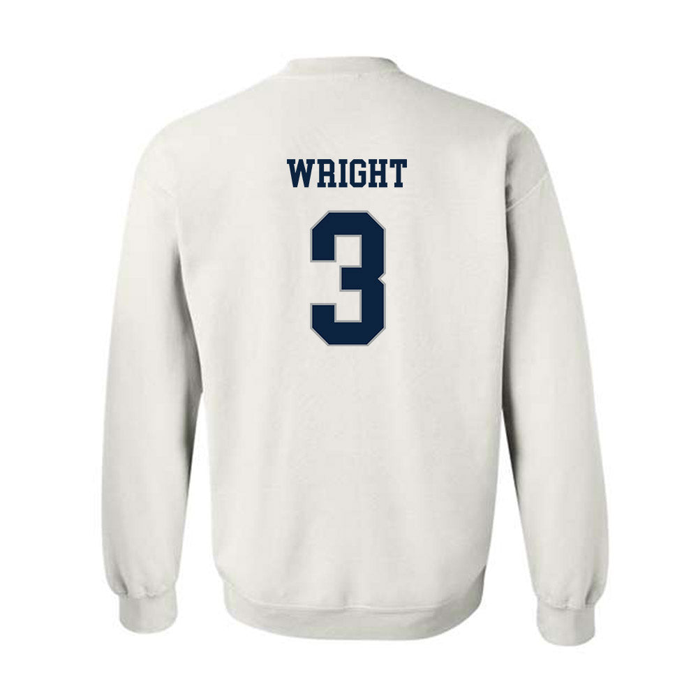 Xavier - NCAA Men's Basketball : All Wright - Classic Shersey Crewneck Sweatshirt-1