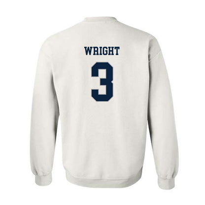 Xavier - NCAA Men's Basketball : All Wright - Classic Shersey Crewneck Sweatshirt-1