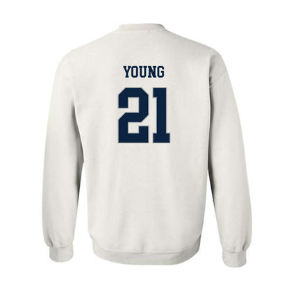 Xavier - NCAA Women's Basketball : Audia Young - Classic Shersey Crewneck Sweatshirt-1