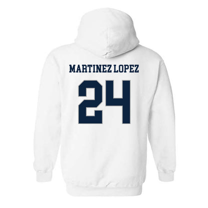 Xavier - NCAA Women's Basketball : Lucia Martinez Lopez - Classic Shersey Hooded Sweatshirt-1