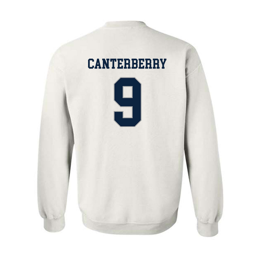 Xavier - NCAA Baseball : Donavan Canterberry - Classic Shersey Crewneck Sweatshirt-1