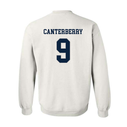 Xavier - NCAA Baseball : Donavan Canterberry - Classic Shersey Crewneck Sweatshirt-1