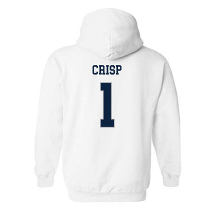 Xavier - NCAA Baseball : JD Crisp - Classic Shersey Hooded Sweatshirt-1