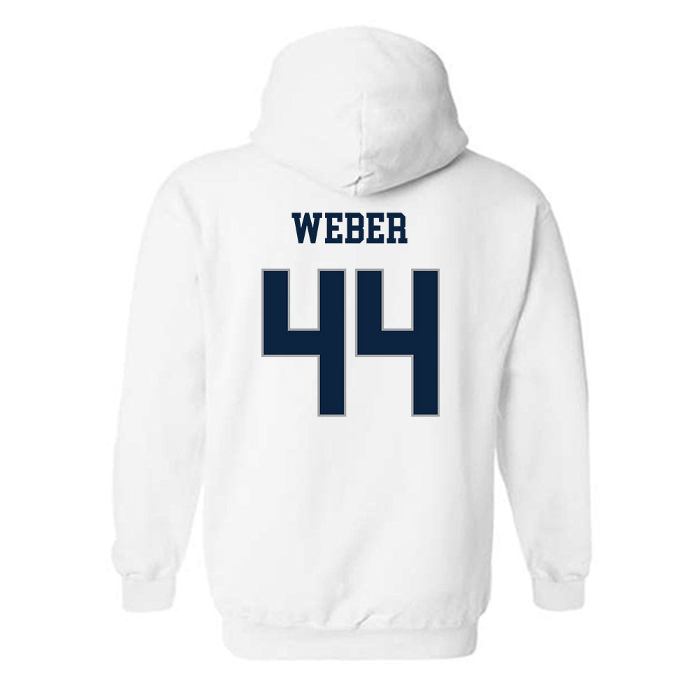 Xavier - NCAA Baseball : Ben Weber - Classic Shersey Hooded Sweatshirt-1